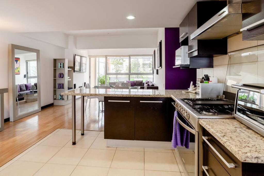 Beautiful Apartment In Polanco Area With Amenities Città del Messico Esterno foto