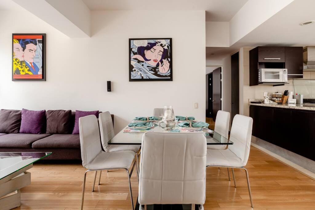 Beautiful Apartment In Polanco Area With Amenities Città del Messico Esterno foto